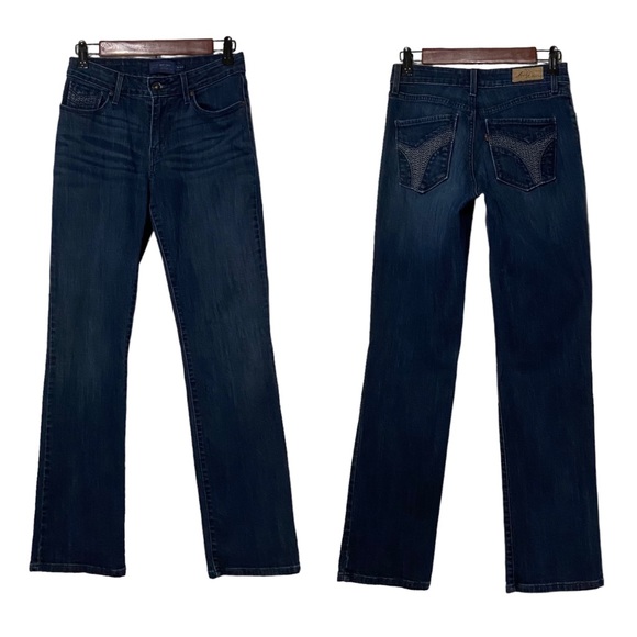 Levi’s Bold Curve Classic Straight Leg Jeans Blue - Picture 15 of 15